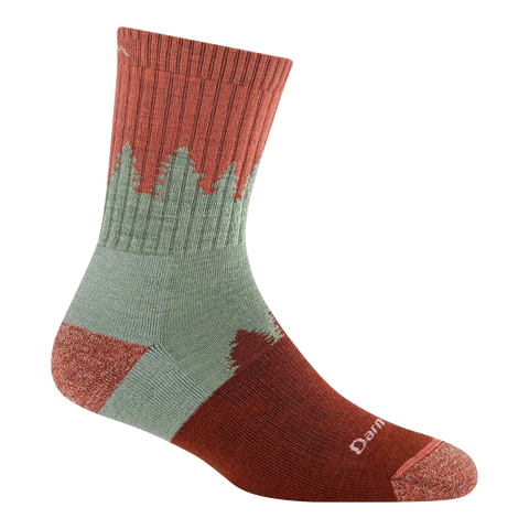 Women's Treeline Micro Crew Midweight Hiking Socks