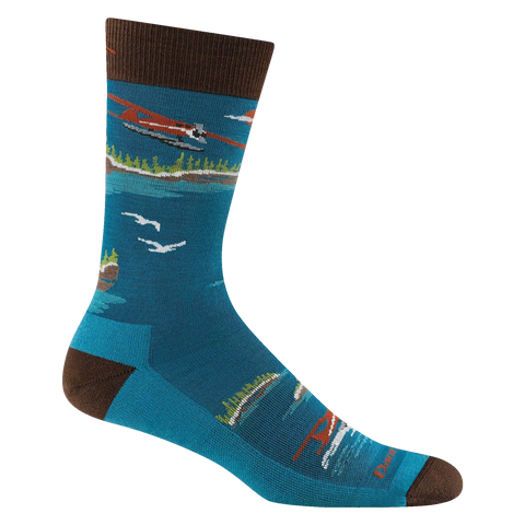 Men's Float Boat Crew Lightweight Lifestyle Socks-Last Chance