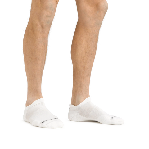 Men's Run No Show Tab Cushioned Ultra-Lightweight Running Socks