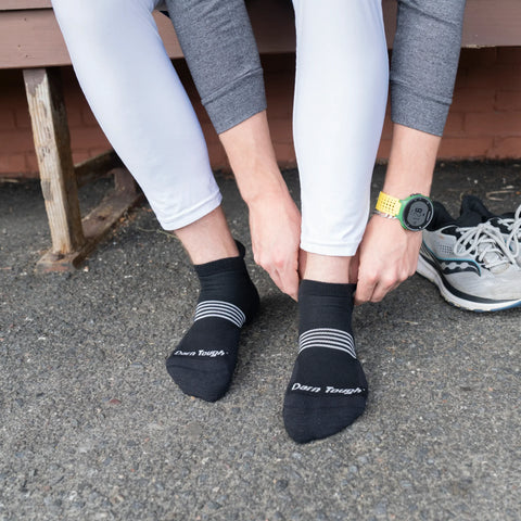 Men's Element No Show Tab Lightweight Running Socks